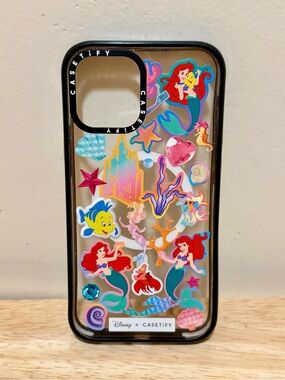 Disney x CASETiFY The Little Mermaid Ariel Sticker iPhone 12 Pro Max Case